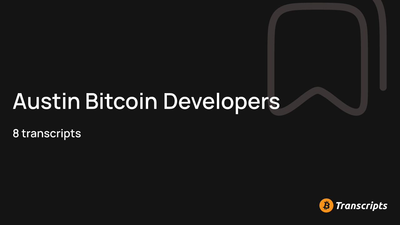 Austin Bitcoin Developers