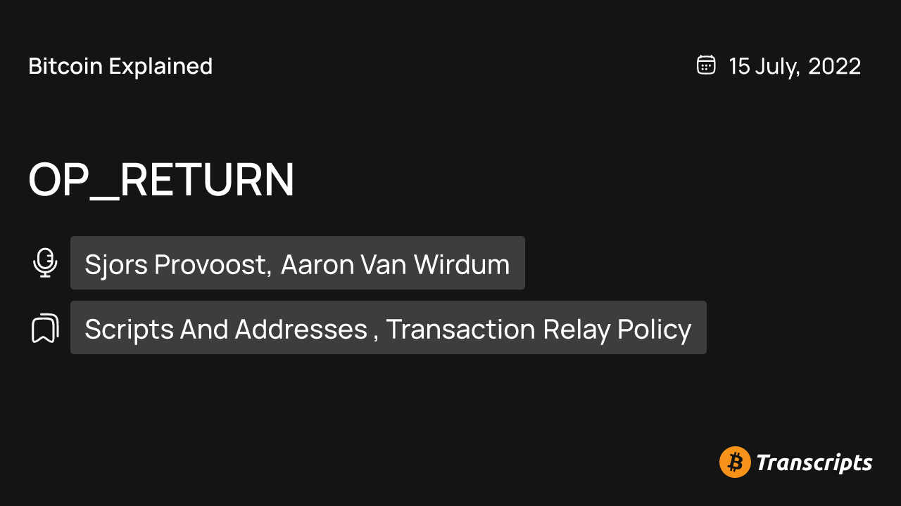 OP_RETURN