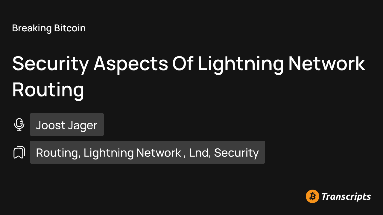 Security Aspects of Lightning Network Routing